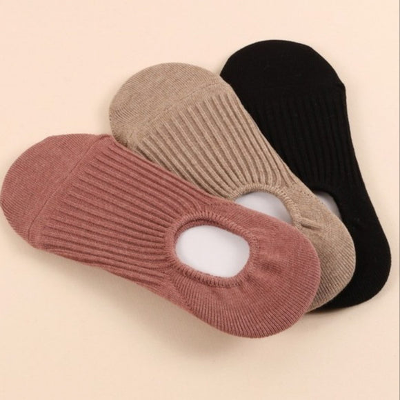 Earth Multi No-Show Socks - 3 Pack