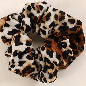 Leopard Scrunchie