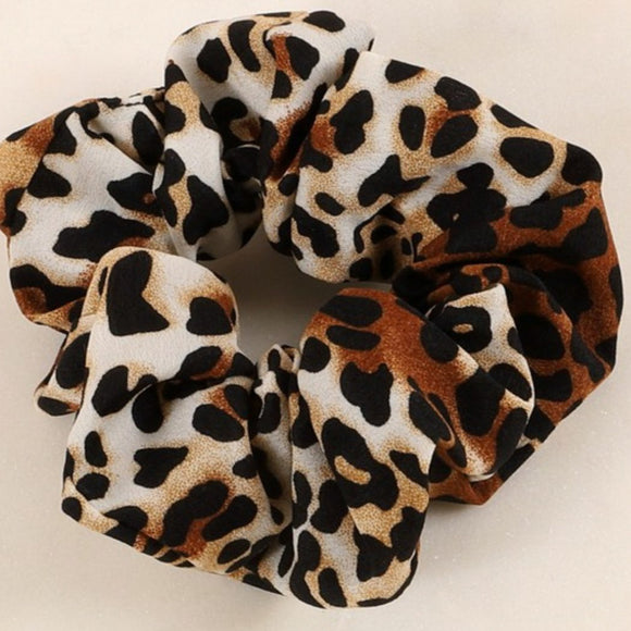 Leopard Scrunchie