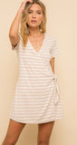 Lucy Romper - Light Taupe