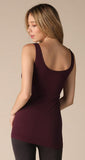 Reversible Comfort Stretch Tank - Italian Plum