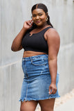 Sleeveless Ribbed V-Neck Bralette