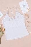 Lace Double Spaghetti Strap Cami Top • More Colors