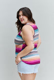 Love Me For Me Multicolored Striped Top