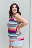 Love Me For Me Multicolored Striped Top