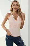 Lace Double Spaghetti Strap Cami Top • More Colors