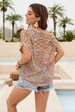 Round Neck Openwork Top/Cover Up • More Colors