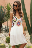 Openwork Sleeveless Embroidery Cover Up • More Colors