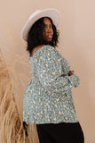 Flora and Fauna Smocked Blouse