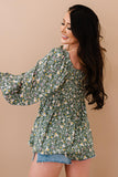Flora and Fauna Smocked Blouse
