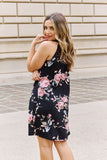 On A Journey Floral Sleeveless Dress