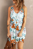 Printed Button Down Sleeveless Dress • More Colors