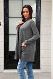 Open Front Long Sleeve Cardigan with Pockets • More Colors