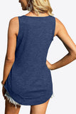 Curved Hem Square Neck Tank • More Colors