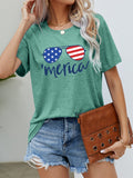 US Flag Glasses Graphic Tee • More Colors