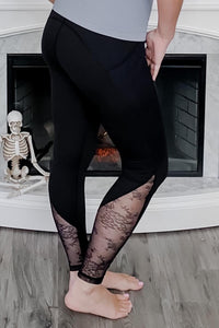 Gianna Lace Detail Leggings