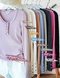 Essential Henley Top - More Colors