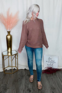 Mocha Mauve Sweater