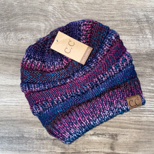 C.C Multi Purple Mix Beanie