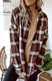 Dex Plaid Top