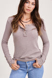 Essential Henley Top - More Colors
