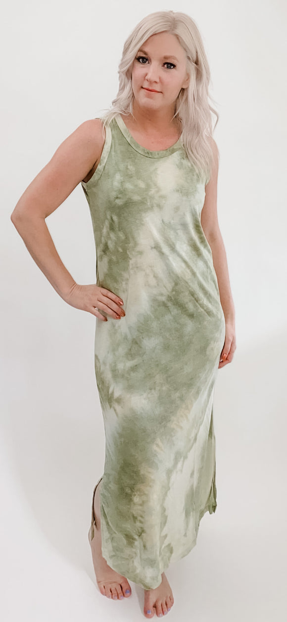 It’s a Vibe Dress - Olive