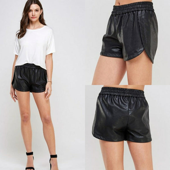 Leather Shorts