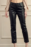 City Chic Faux Leather Pants