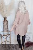 Raven Ruffle Tunic