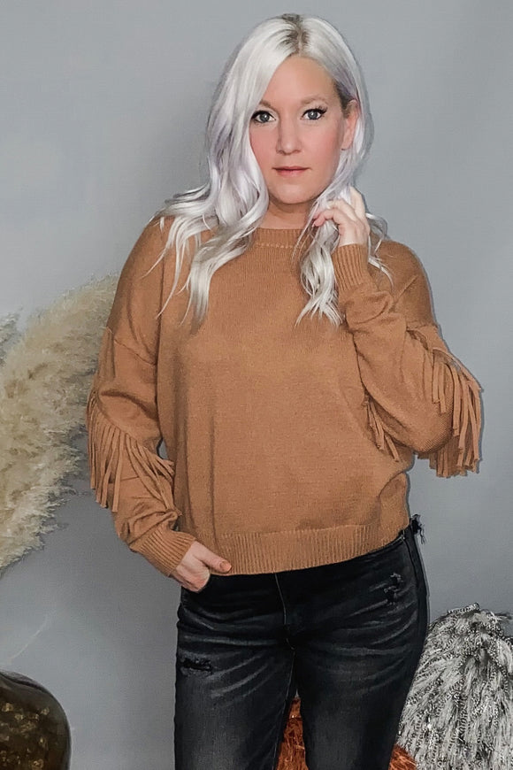 Rylan Fringe Sweater - More Colors