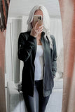 Havyn Longline Bomber Jacket