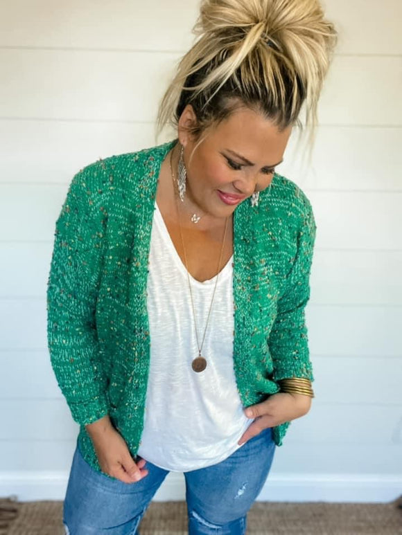 Miley Dot/Confetti Cardigan