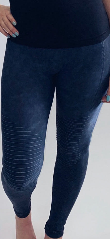 Black Moto Leggings