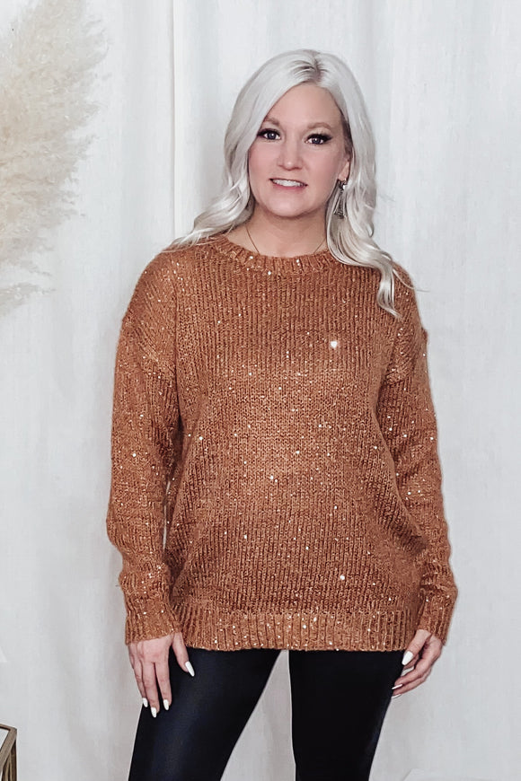 Twilight Sequin Sweater