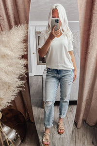 Cash Boyfriend Denim