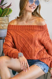 Blair Cable Knit Sweater - More Colors