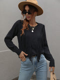 Forever Fringe Sweater • More Colors