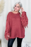 Carly Fringe Sweater