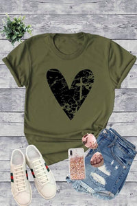 Faithful Heart Tee - More Colors