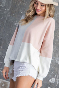 Kinsey Color Block Sweater