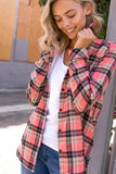 Pretty in Plaid Fleece Lined Top