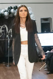 Emma Frosted Blazer