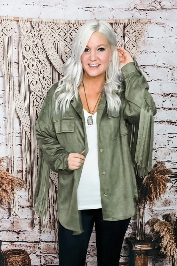 Jaymes Fringe Shirt