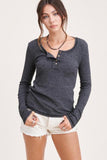 Essential Henley Top - More Colors